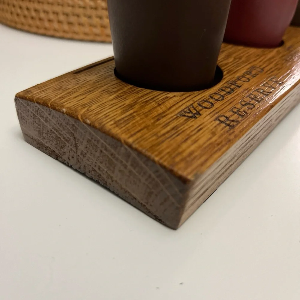 Woodford Reserve Wooden Flight‎ Tray